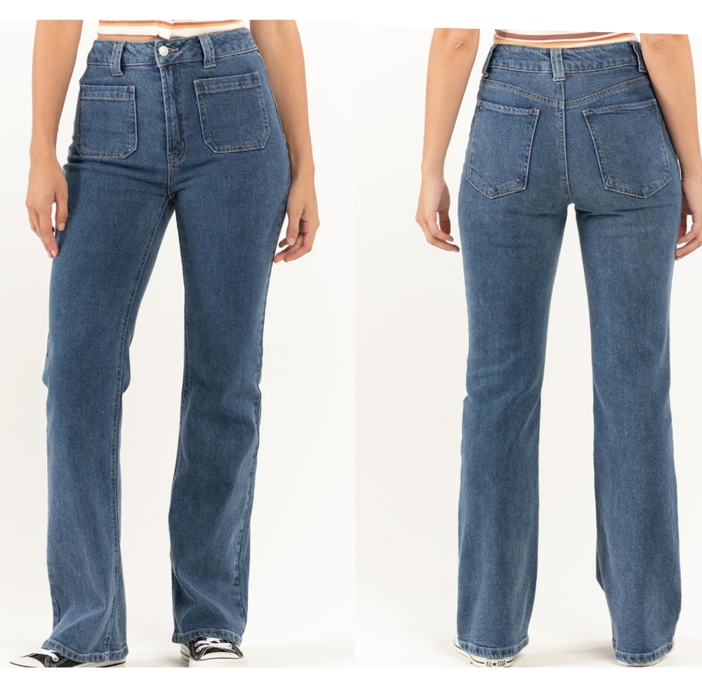 RSQ High Rise Flare Jeans Size 28